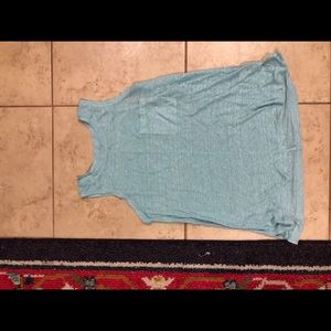 Light blue muscle tee